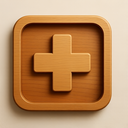 icon_health_medical_cross_wooden icon preview