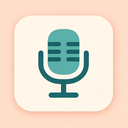 icon_health_microphone_flat_pastel icon preview