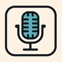 icon_health_microphone_sharp_edges icon preview