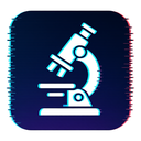 icon_health_microscope_digital_glitch icon preview