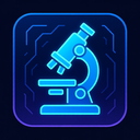 icon_health_microscope_futuristic icon preview