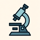 icon_health_microscope_geometric icon preview