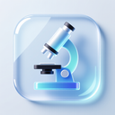 icon_health_microscope_glassy icon preview