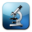 icon_health_microscope_metallic icon preview