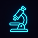 icon_health_microscope_neon icon preview