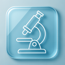 icon_health_microscope_transparent icon preview