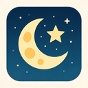 icon_health_moon_flat_design icon preview
