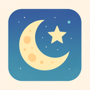 icon_health_moon_flat_pastel icon preview