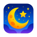 icon_health_moon_vibrant_colors icon preview