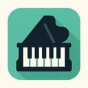 icon_health_piano_flat_design icon preview