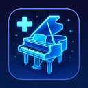 icon_health_piano_futuristic icon preview