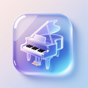 icon_health_piano_glassy icon preview