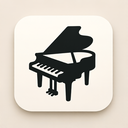 icon_health_piano_minimalist icon preview