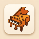 icon_health_piano_origami icon preview