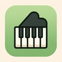 icon_health_piano_rounded icon preview
