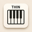 icon_health_piano_thin icon preview