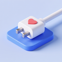 icon_health_plug_3d_isometric icon preview
