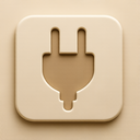 icon_health_plug_embossed icon preview