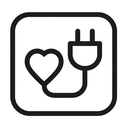 icon_health_plug_geometric icon preview