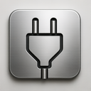 icon_health_plug_metallic icon preview