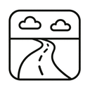 icon_health_road_line_art icon preview