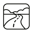 icon_health_road_outline icon preview