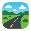icon_health_road_thin icon preview