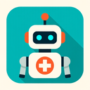 icon_health_robot_flat_design icon preview