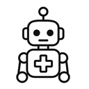 icon_health_robot_line_art icon preview