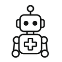 icon_health_robot_minimal_outline icon preview