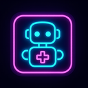icon_health_robot_neon icon preview