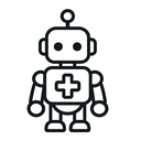 icon_health_robot_outline icon preview