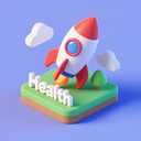 icon_health_rocket_3d_isometric icon preview