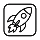 icon_health_rocket_outline icon preview