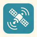 icon_health_satellite_flat_design icon preview