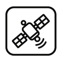 icon_health_satellite_monochrome icon preview