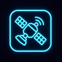 icon_health_satellite_neon icon preview