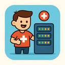 icon_health_server_cartoon icon preview
