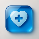 icon_health_server_glassy icon preview