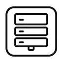 icon_health_server_monochrome icon preview