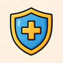icon_health_shield_cartoon icon preview