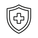 icon_health_shield_line_art icon preview