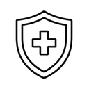 icon_health_shield_minimal_outline icon preview