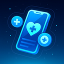 icon_health_smartphone_futuristic icon preview