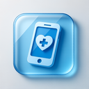 icon_health_smartphone_glassy icon preview