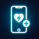icon_health_smartphone_glow_effect icon preview