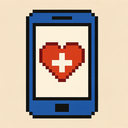 icon_health_smartphone_pixel_art icon preview