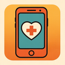 icon_health_smartphone_retro icon preview