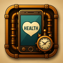 icon_health_smartphone_steampunk icon preview