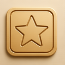 icon_health_star_embossed icon preview